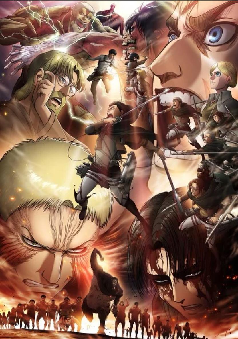 Poster za Attack on Titan Season 3 Part 2