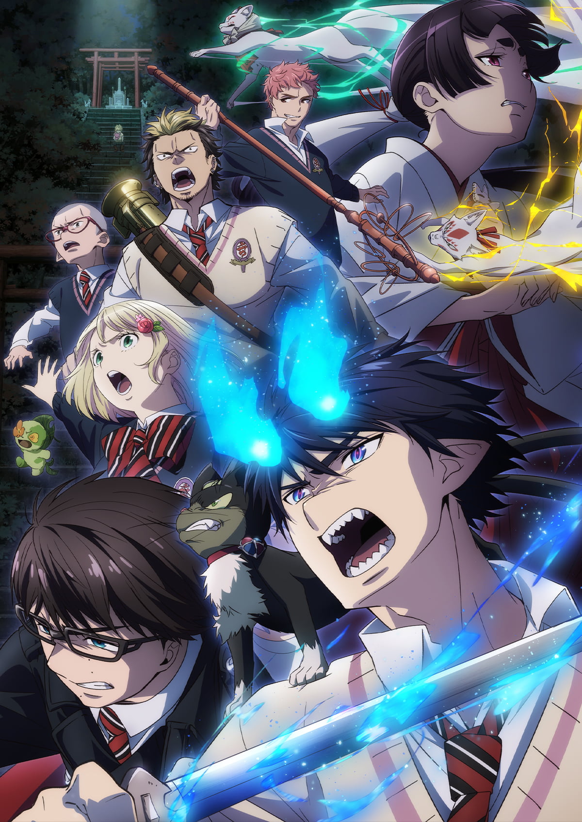 Poster za Blue Exorcist: Shimane Illuminati Saga