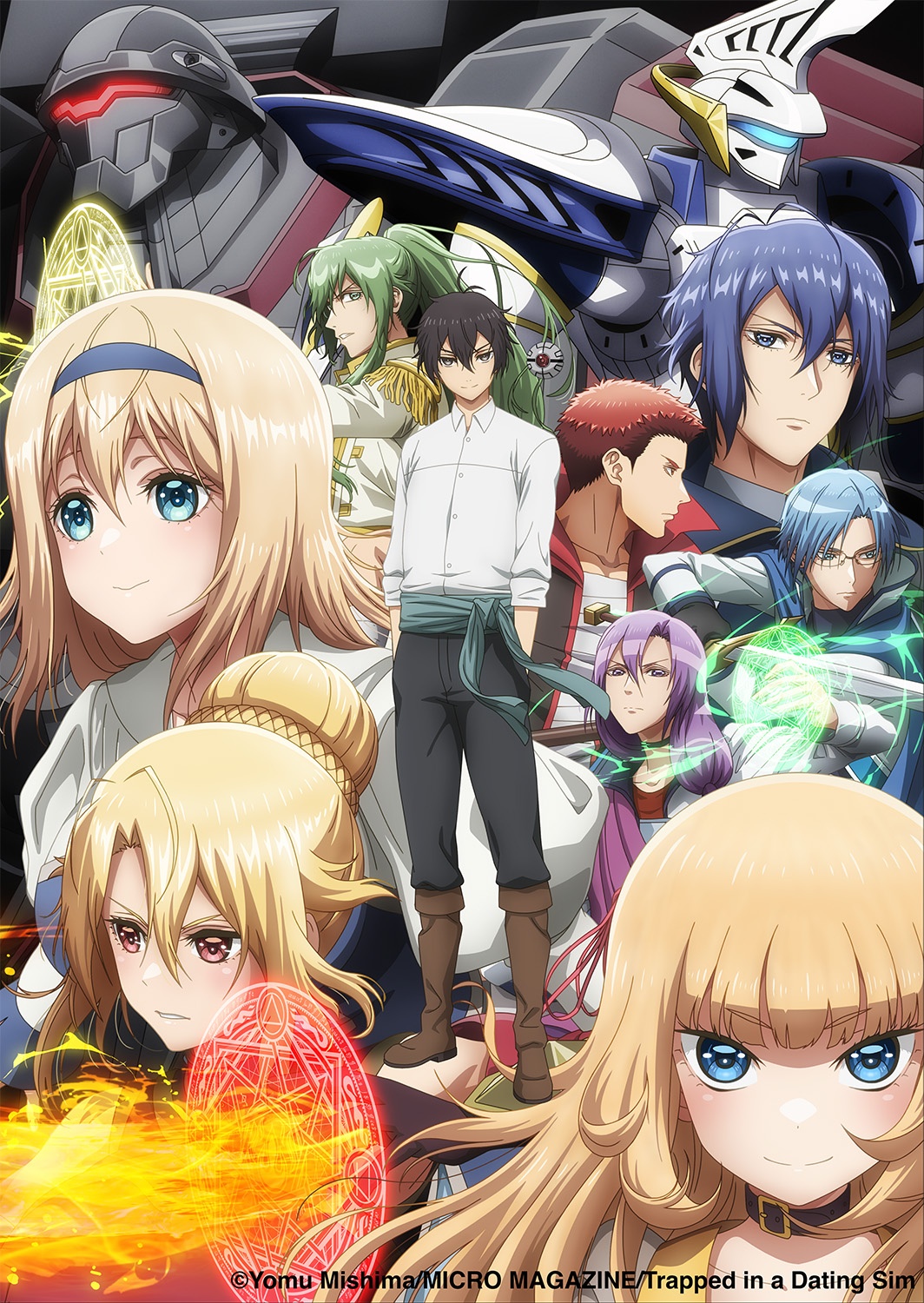 Poster za Trapped in a Dating Sim: The World of Otome Games is Tough for Mobs