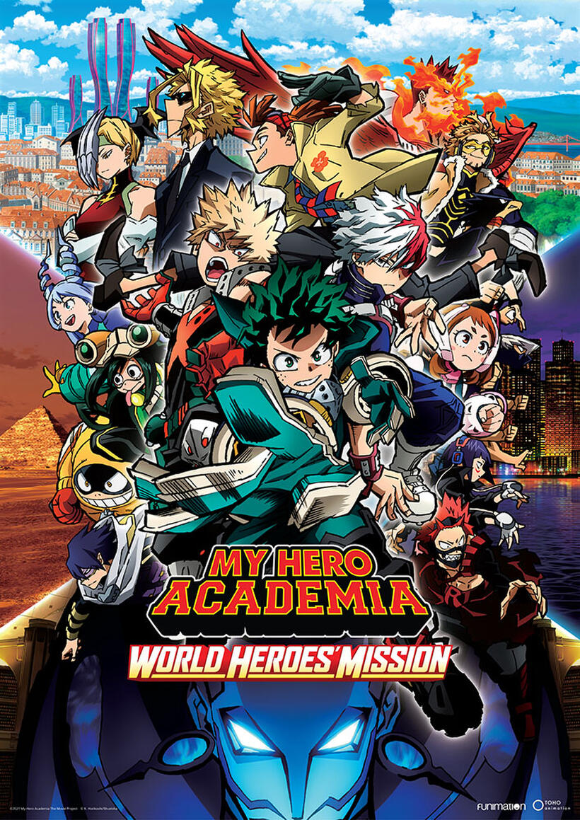 Poster za My Hero Academia: World Heroes' Mission
