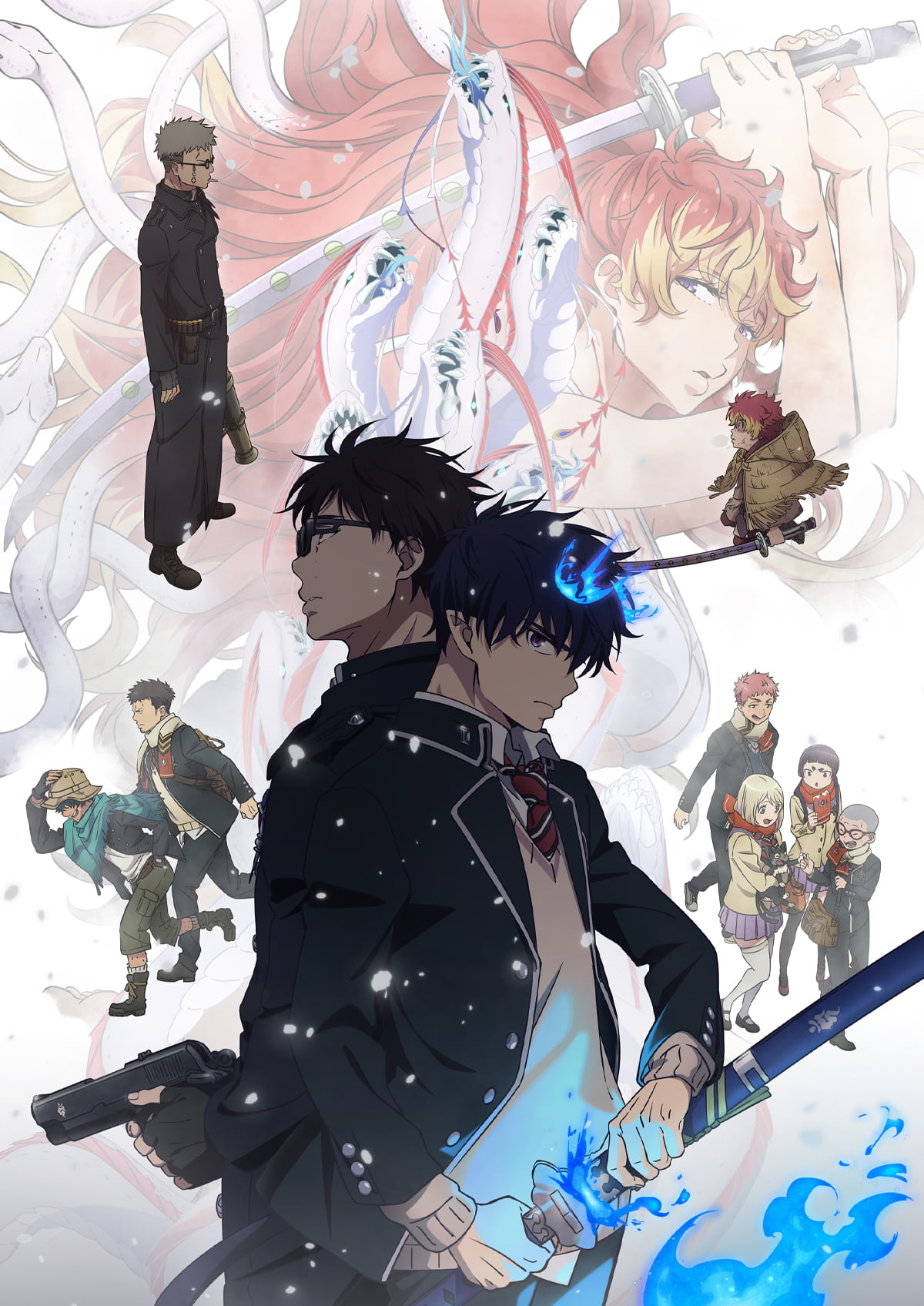Poster za Blue Exorcist: Beyond the Snow Saga