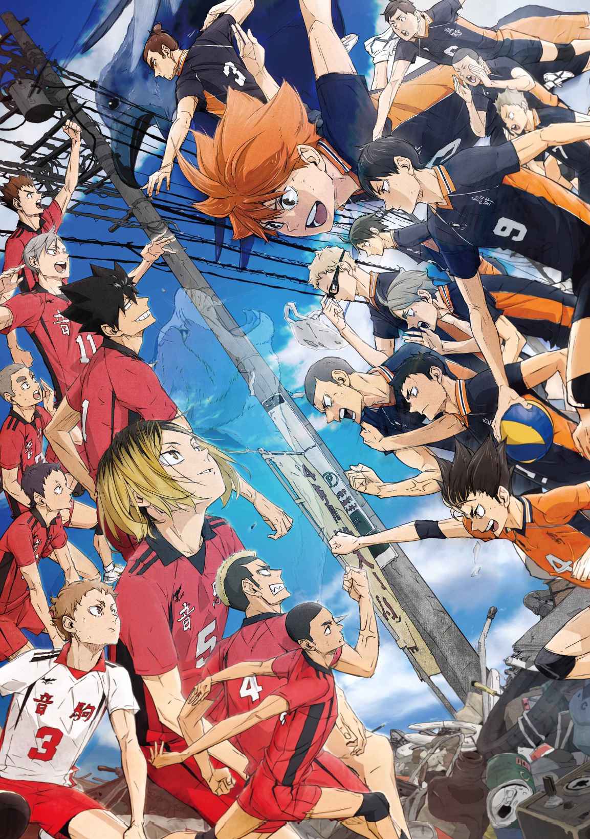 Poster za Haikyu!! Movie: The Dumpster Battle