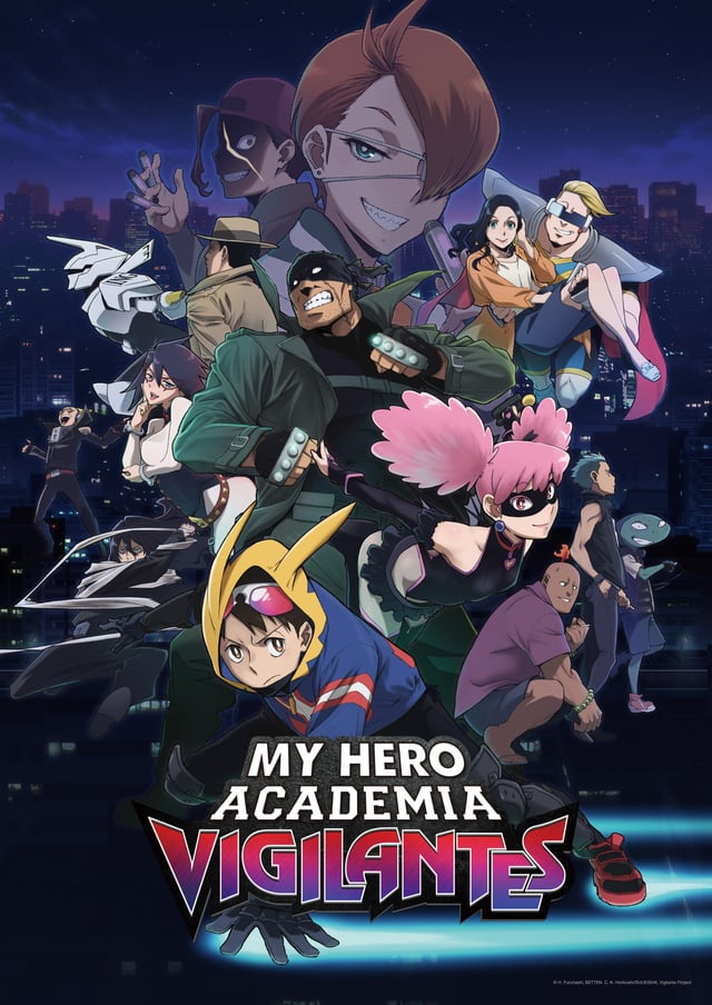 Poster za My Hero Academia: Vigilantes