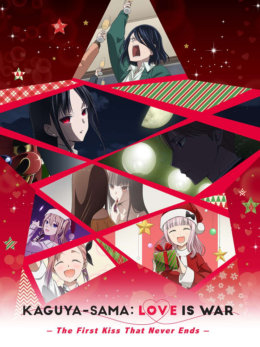 Poster za Kaguya-sama: Love is War -The First Kiss That Never Ends-