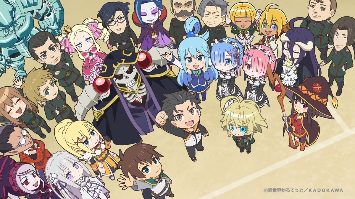 Poster za Isekai Quartet