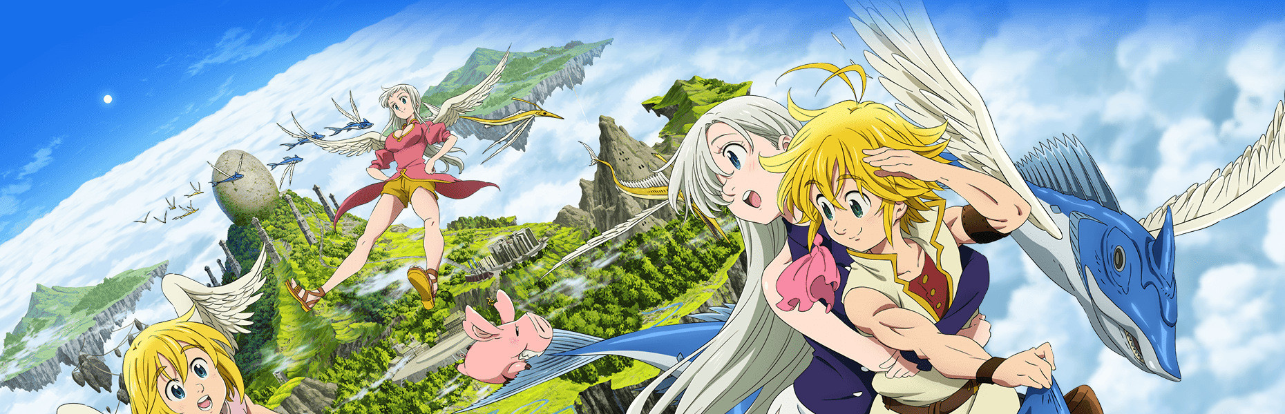Poster za The Seven Deadly Sins the Movie: Prisoners of the Sky